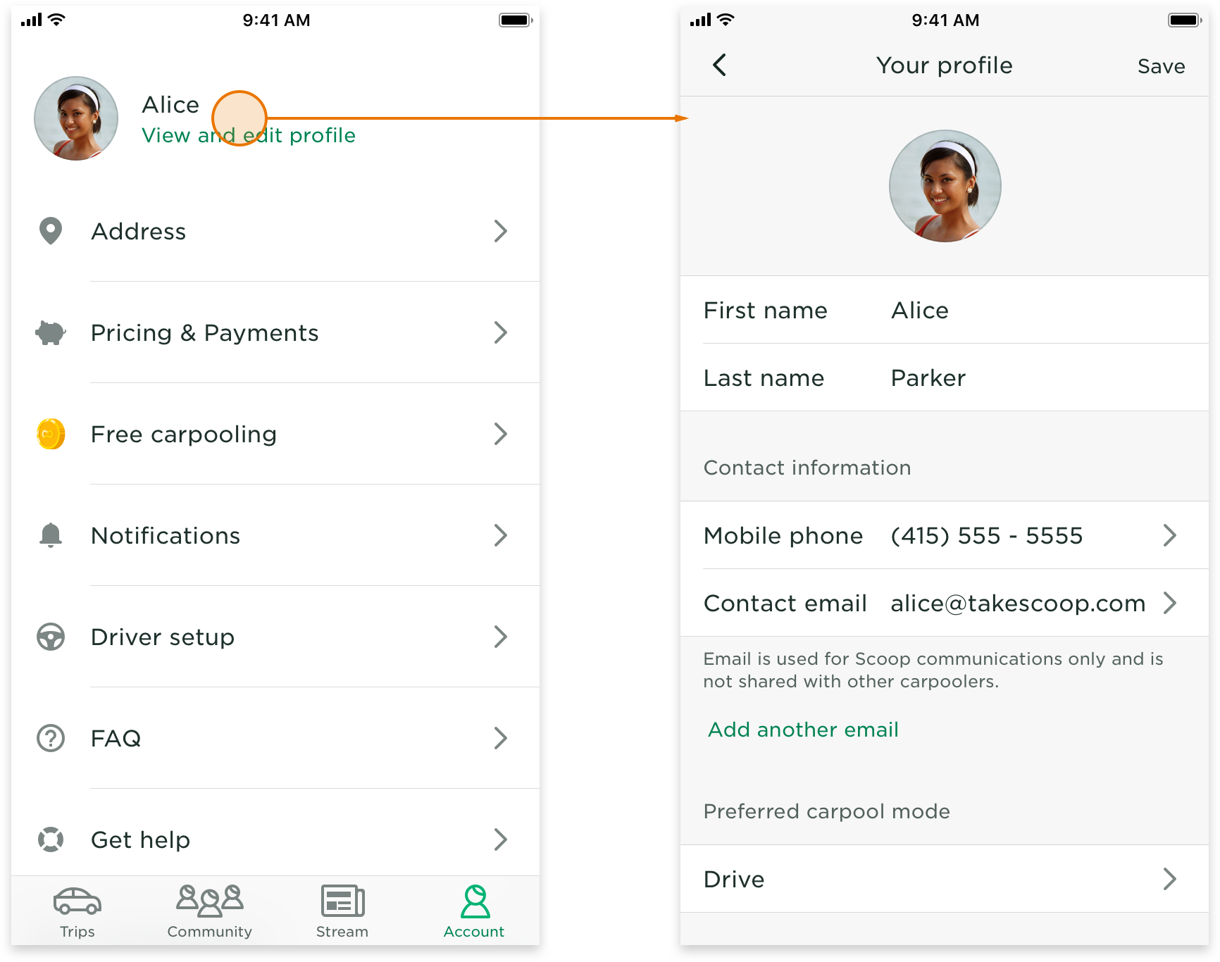 How do I update my Scoop profile? Scoop Help Center
